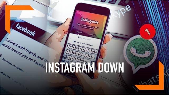 WhatsApp, Facebook, dan Instagram Down Serentak
