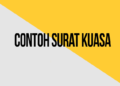 Contoh Surat Kuasa Format Lengkap