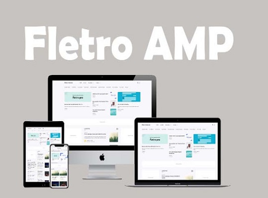 Fletro AMP Blogger Template