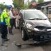 Kecelakaan Beruntun di Sungai Penuh, 2 Mobil Terseret Sawah, 5 Orang Luka-Luka