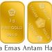 Harga Emas Antam Meroket Jelang Lebaran, Turun Rp53.000 per Gram, Ini Rinciannya