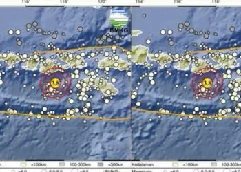 Gempa Guncang Nusa Tenggara Barat, Terjadi Siang Ini di Sumbawa