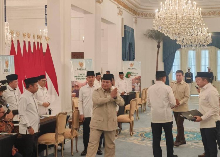 Zakat Prabowo dan Kabinet Merah Putih 2026 Raup Rp3,8 Miliar