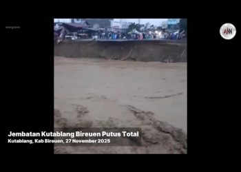 Polres Bireuen Pastikan Jembatan Bailey Kutablang Lancar